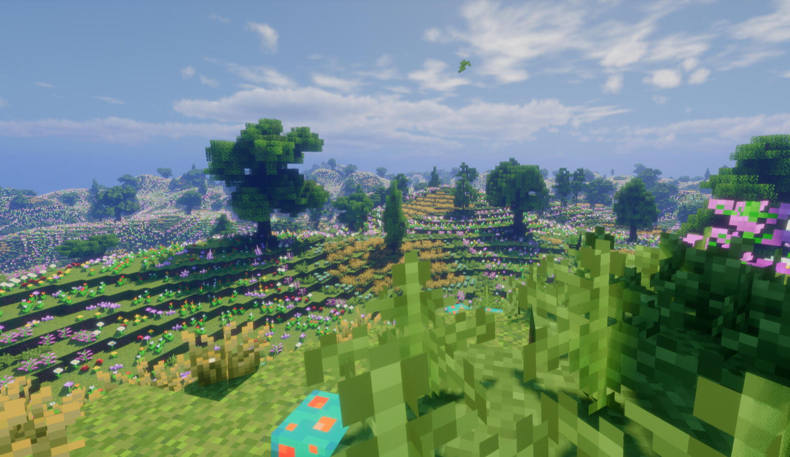 Survival world terrain