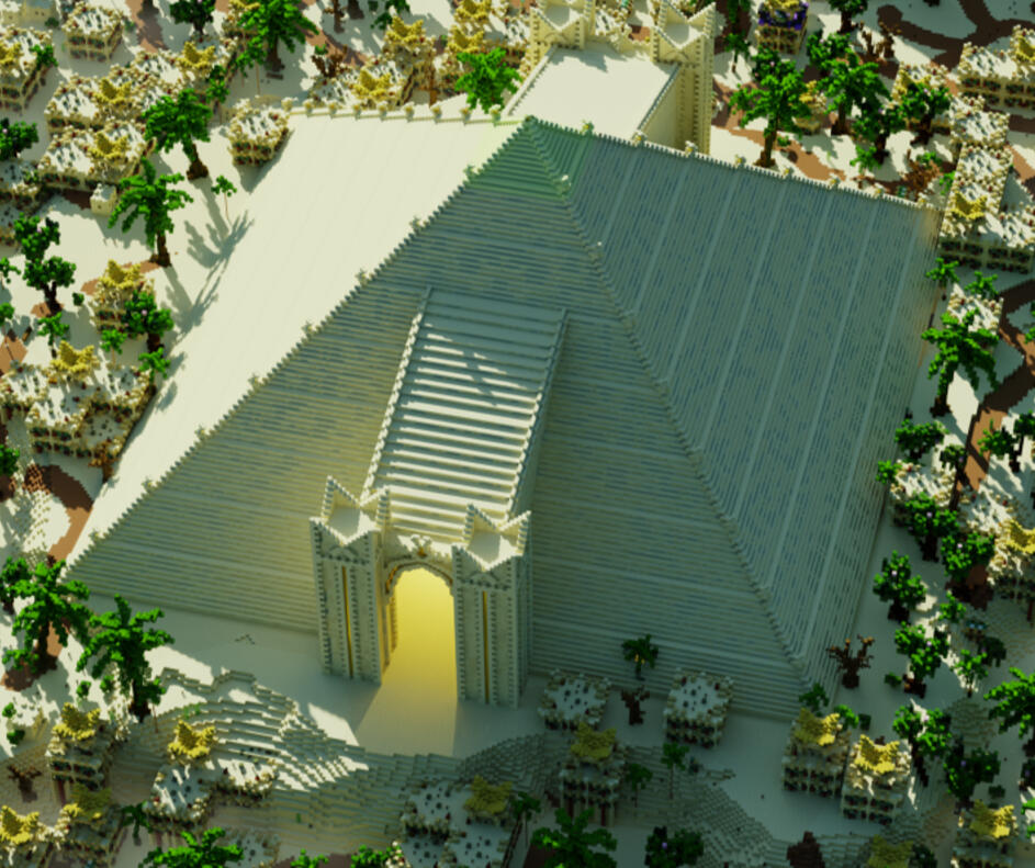 Desert pyramid for Cubed